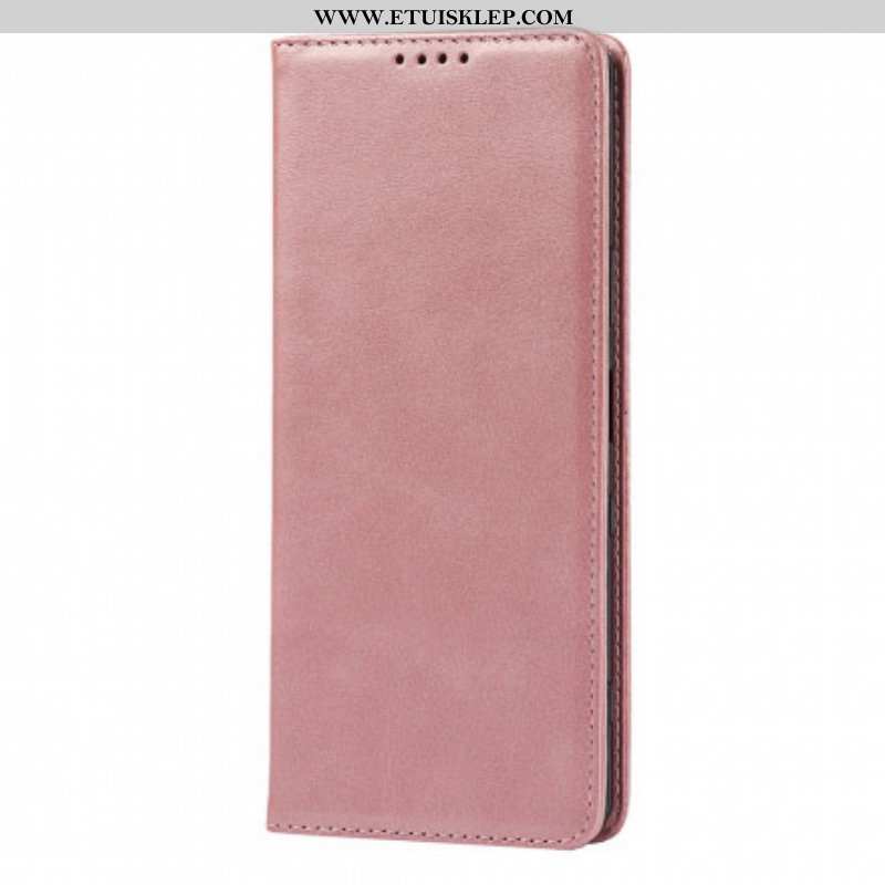 Etui Na Telefon do Sony Xperia 1 III Etui Folio Klasyczna Skóra Naturalna